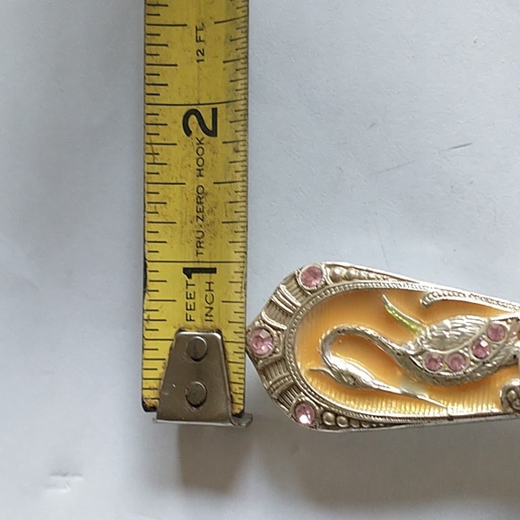 Vintage Art Deco  Egret Pin - Picture 4 of 5